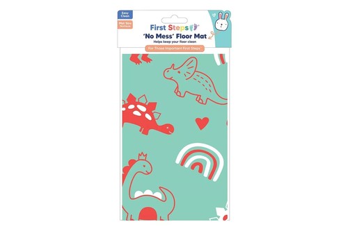Wipeable mess floor - mess, mat
